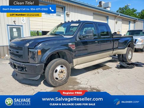 Used 2008 Ford F350 4x4 Crew Cab DRW Super Duty image 1