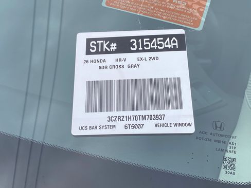 Certified 2026 Honda HR-V EX-L image 31