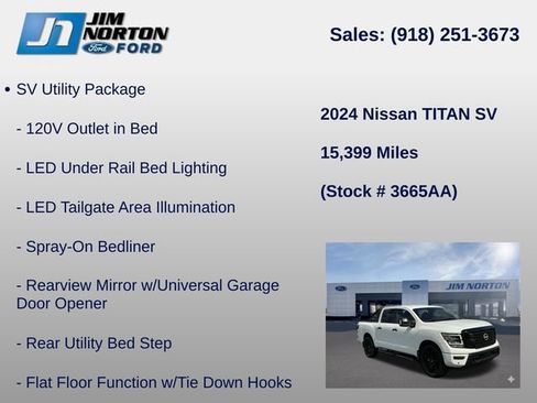 Used 2024 Nissan Titan SV AWD/4WD image 11