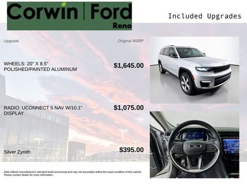 Used 2022 Jeep Grand Cherokee L Limited image 3