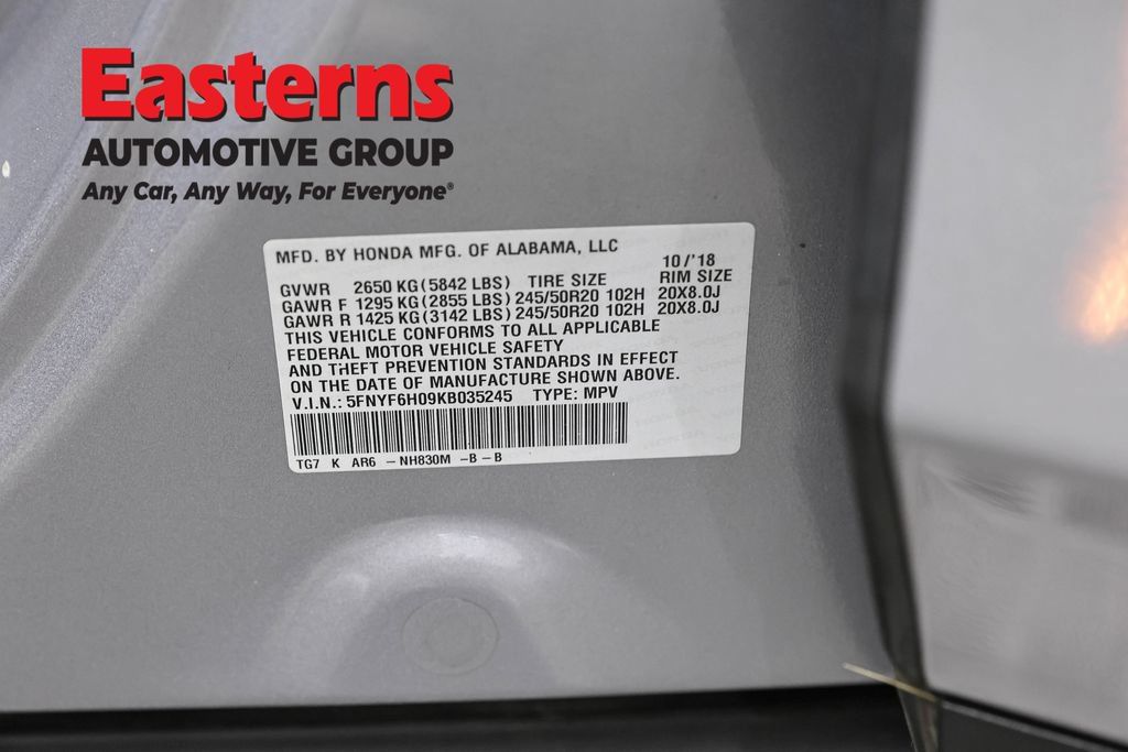 Used 2019 Honda Pilot Elite image 41