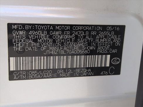 Used 2016 Lexus GS 350 image 26