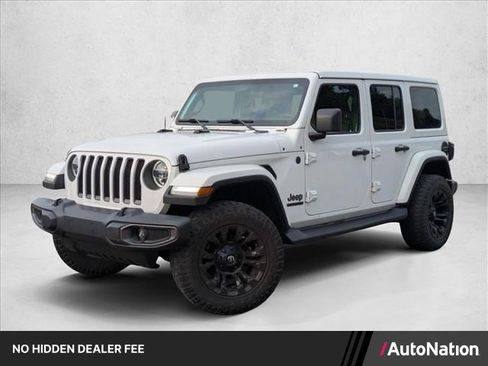Used 2021 Jeep Wrangler Unlimited Sahara AWD/4WD image 1