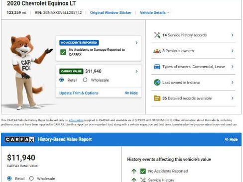 Used 2020 Chevrolet Equinox LT image 41