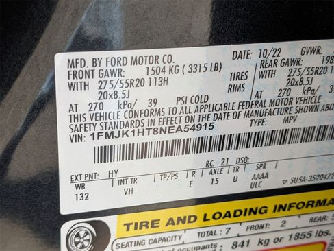 Used 2022 Ford Expedition Max XLT image 23