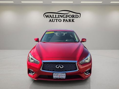 Used 2021 INFINITI Q50 Luxe w/ Seat & Sound Package image 2