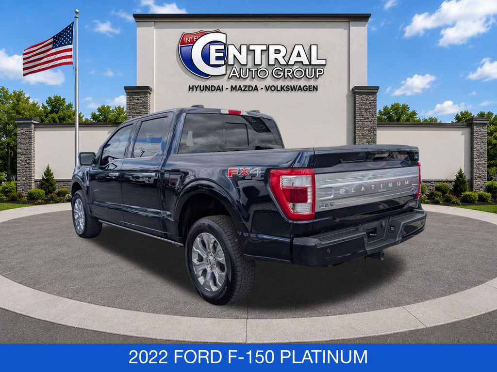 Used 2022 Ford F150 Platinum w/ Trailer Tow Package AWD/4WD image 6