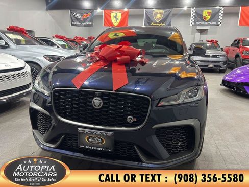 Used 2021 Jaguar F-PACE SVR AWD/4WD image 1