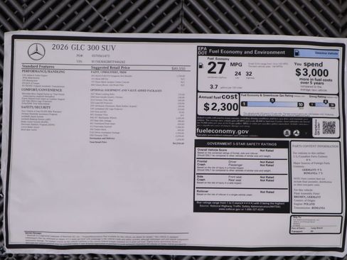 Certified 2026 Mercedes-Benz GLC 300 image 9