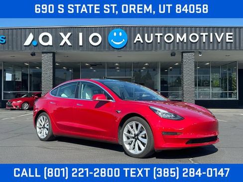 Used 2019 Tesla Model 3 AWD/4WD image 1