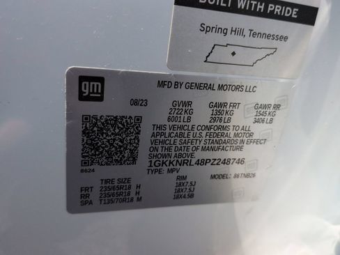 Used 2023 GMC Acadia SLE w/ Driver Convenience Package AWD/4WD image 34