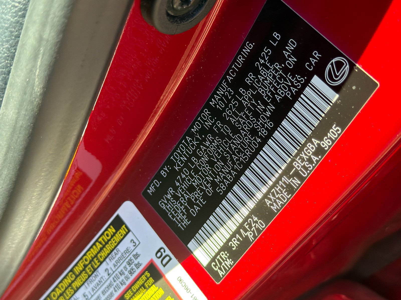 Used 2024 Lexus ES 300h F Sport w/ Accessory Package (Z2) FWD image 19