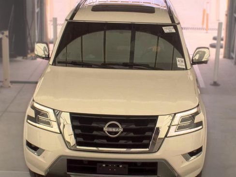 Used 2021 Nissan Armada Platinum w/ Captain's Chairs Package AWD/4WD image 2