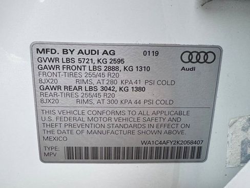 Used 2019 Audi SQ5 Prestige image 31