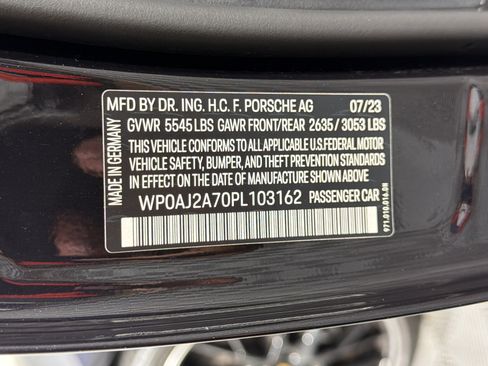 Certified 2023 Porsche Panamera Platinum Edition RWD image 30