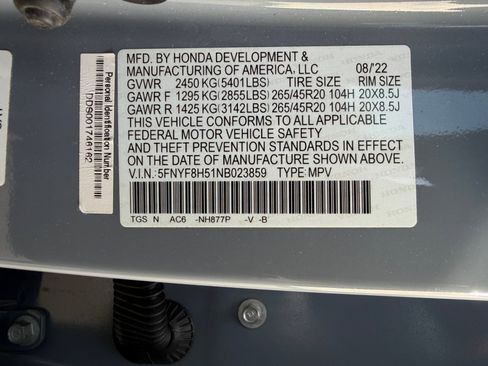 Used 2022 Honda Passport EX-L image 31