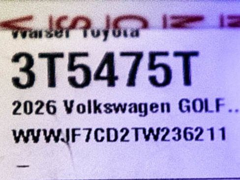 Used 2026 Volkswagen Golf AWD/4WD image 28