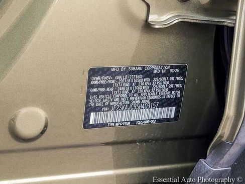Certified 2025 Subaru Forester Wilderness AWD/4WD image 37