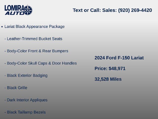 Used 2024 Ford F150 Lariat w/ Equipment Group 502A High AWD/4WD image 6