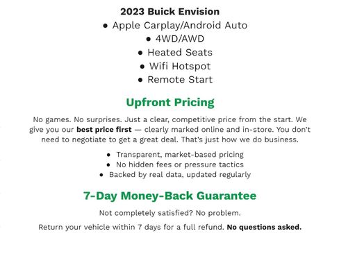 Certified 2023 Buick Envision Preferred image 2