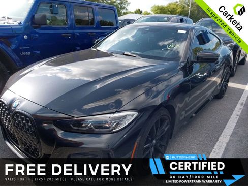 Used 2021 BMW 440i xDrive Coupe w/ Shadowloine Package image 1