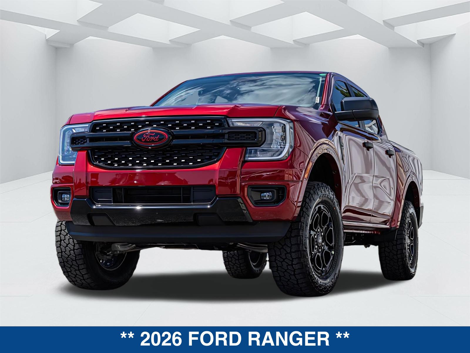 New 2026 Ford Ranger XLT w/ Black Appearance Package RWD image 9