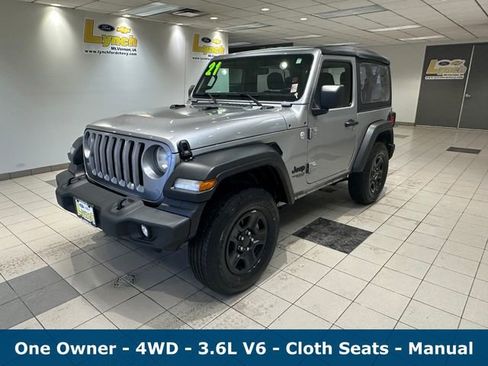 Used 2021 Jeep Wrangler Sport image 2