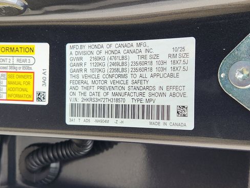 New 2026 Honda CR-V EX-L image 17