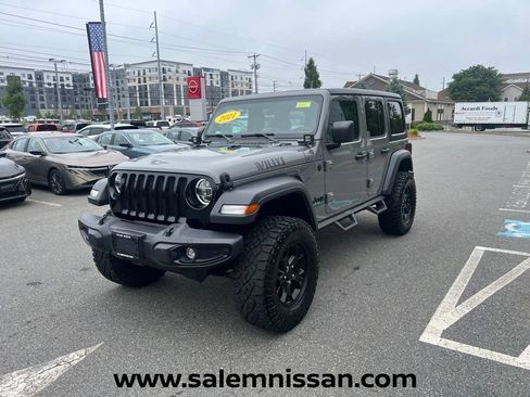 Used 2021 Jeep Wrangler Unlimited Sport AWD/4WD image 3