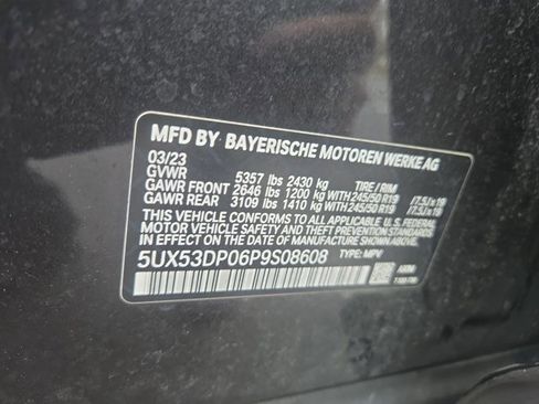 Used 2023 BMW X3 xDrive30i w/ Premium Package image 25