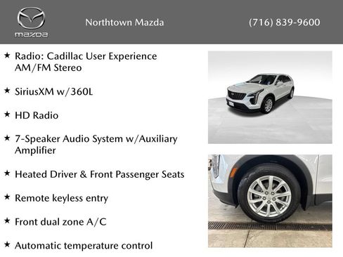 Used 2022 Cadillac XT4 Luxury w/ Cold Weather Package AWD/4WD image 2