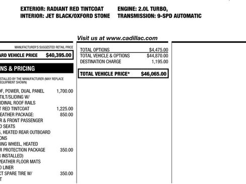 Used 2024 Cadillac XT4 Luxury w/ Cold Weather Package image 4