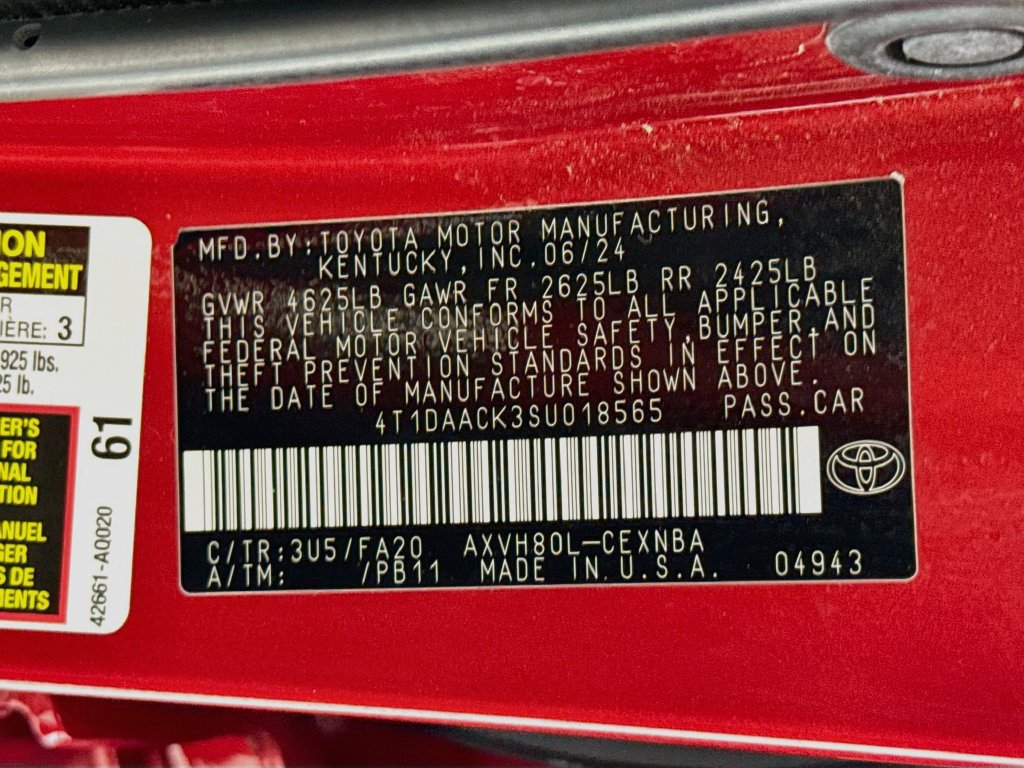 Used 2025 Toyota Camry LE FWD image 35