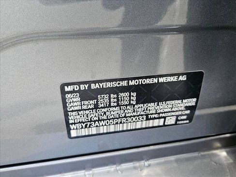 Certified 2023 BMW i4 eDrive40 w/ Parking Assistance Package RWD image 24
