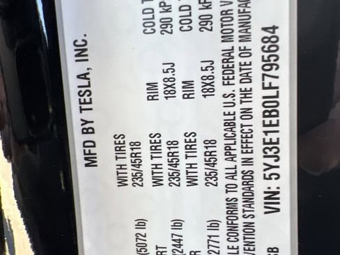Used 2020 Tesla Model 3 Long Range image 23