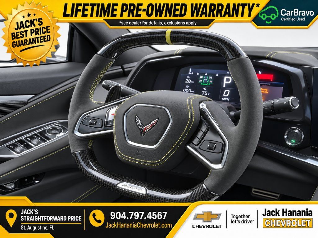 Used 2025 Chevrolet Corvette Z06 w/ Stealth Interior Trim Package RWD image 10
