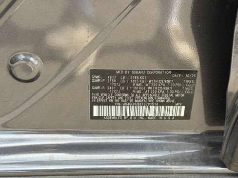 Certified 2026 Subaru Crosstrek 2.5i Wilderness AWD/4WD image 30