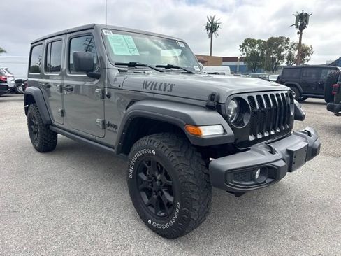 Used 2022 Jeep Wrangler Unlimited Sport AWD/4WD image 3