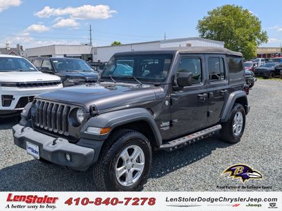 Used 2019 Jeep Wrangler Unlimited Sport S