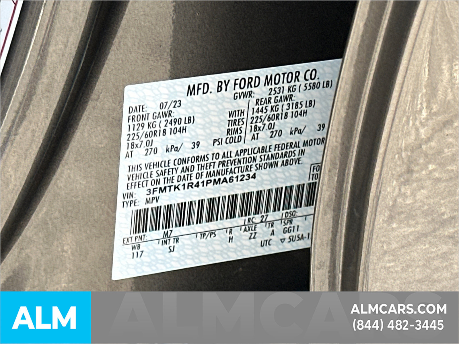 Certified 2023 Ford Mustang Mach-E Select RWD image 36