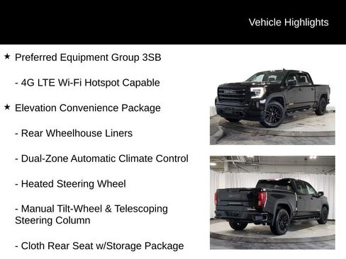 Used 2021 GMC Sierra 1500 Elevation w/ LPO, Elevation Black Package image 25