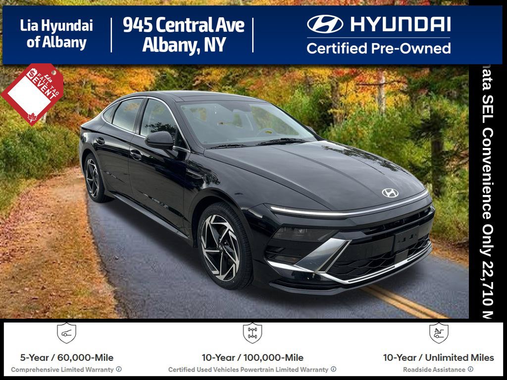 Certified 2025 Hyundai Sonata SEL FWD image 1