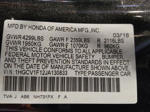 Used 2018 Honda Accord LX image 33