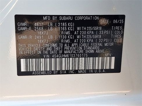 Used 2025 Subaru Crosstrek 2.5i Limited w/ Crosstrek Mirror Package image 28