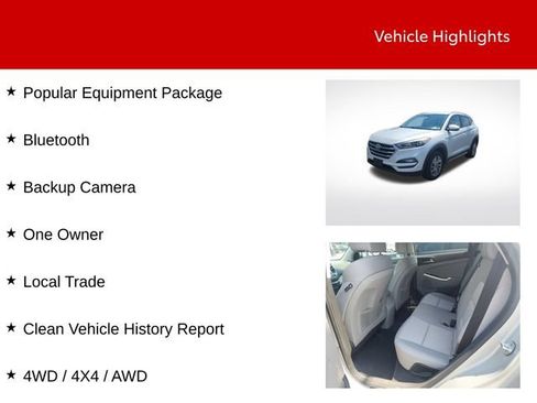 Used 2017 Hyundai Tucson SE w/ SE Popular Package 02 AWD/4WD image 9