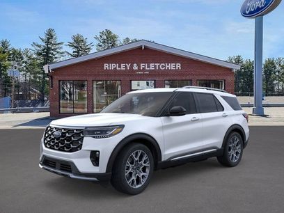 New 2025 Ford Explorer Platinum w/ Ultimate Package