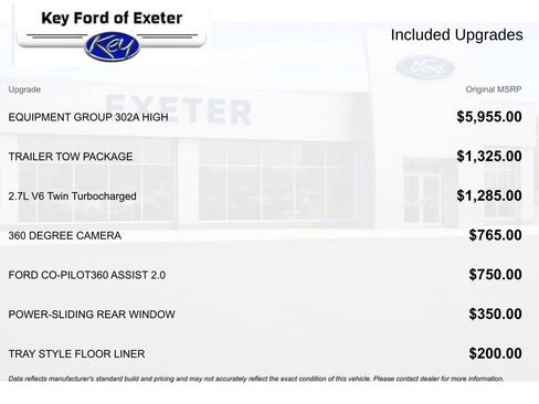 Used 2023 Ford F150 XLT w/ Equipment Group 302A High image 12