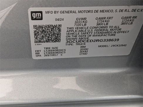 Certified 2024 Chevrolet Silverado 1500 Custom Trail Boss image 35