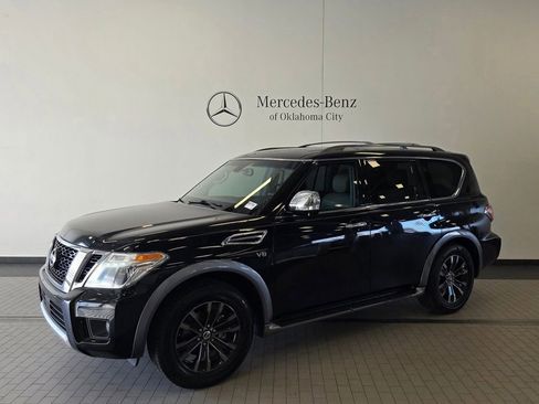 Used 2017 Nissan Armada Platinum w/ Captain Seat Package image 1