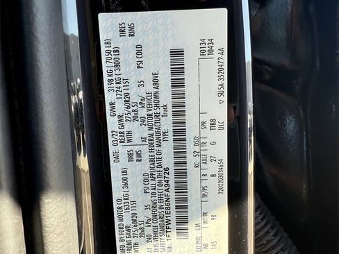 Used 2022 Ford F150 Platinum w/ Equipment Group 701A High image 26